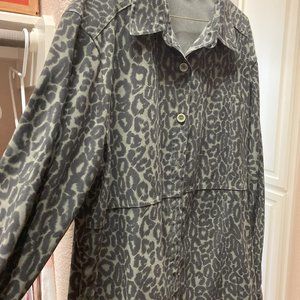 Animal Print in Green, XL